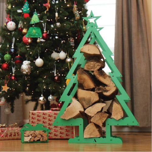 Christmas Tree Log Holder